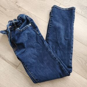 GAP adjustable waist jeans, Dark Wash, Boys Size 10, Stretch Straight